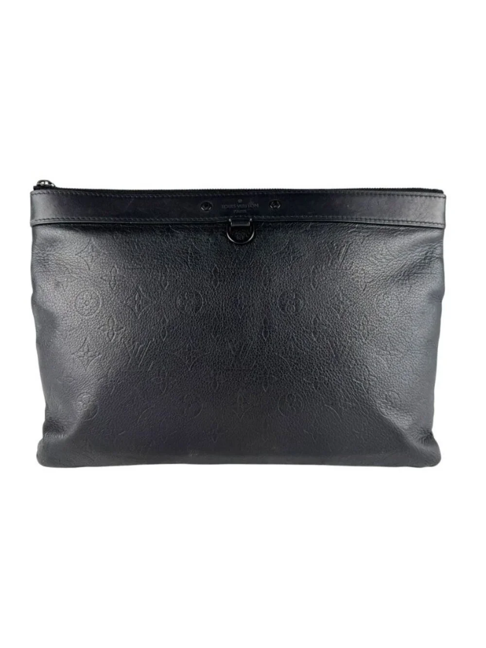 Louis Vuitton Clutch Monogram Shadow Pochette Discovery